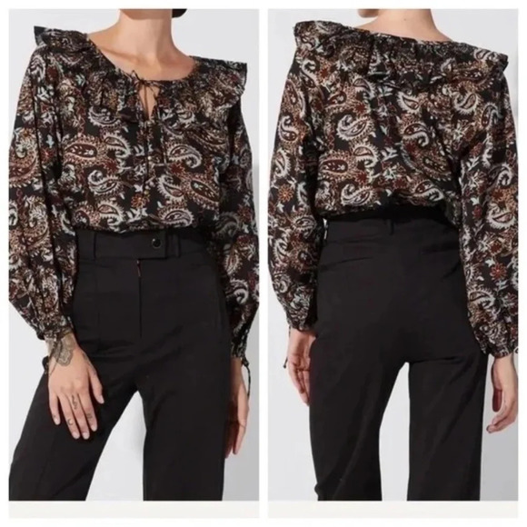 New Cleobella Jillian Blouse paisley Multicolored, 16720 - Picture 2 of 13